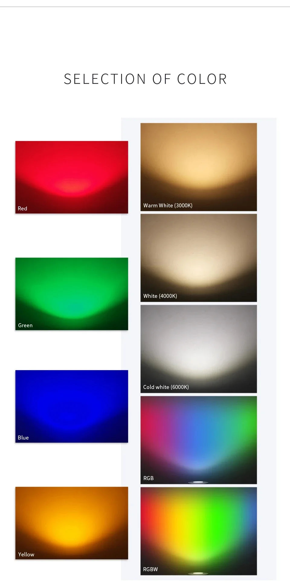 QITU LED Outdoor Garden Lights Waterproof Ground Spot 12V 24V RGB Recessed Exterior Floor Terrace Deck Driveway Lawn Lamp IP68