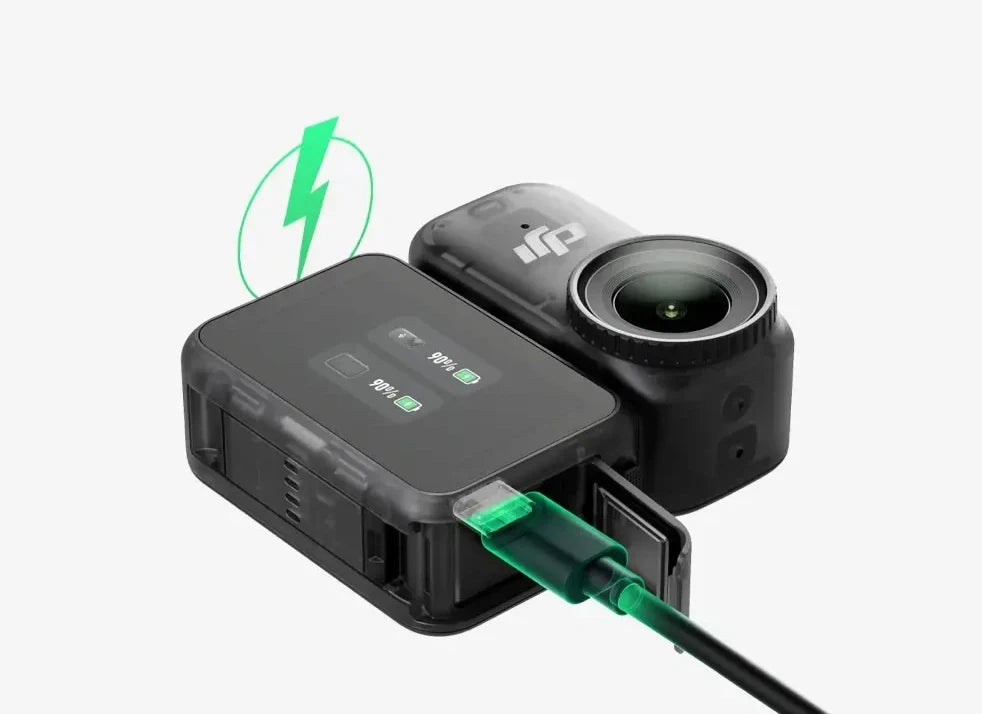 DJI Osmo Nano (128GB) Wearable Camera for Versatile Perspectives 1/1.3" Sensor 4K/60fps & 143° Wide FOV