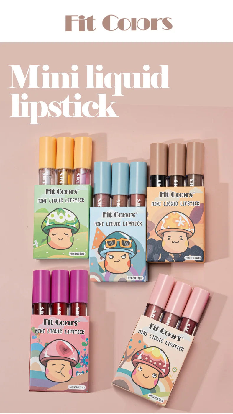 Hydrating Fruit Flavored Lip Oil 3Pcs Set With Avocado Strawberry Peach Transparent Gloss For Soft Smooth Lips