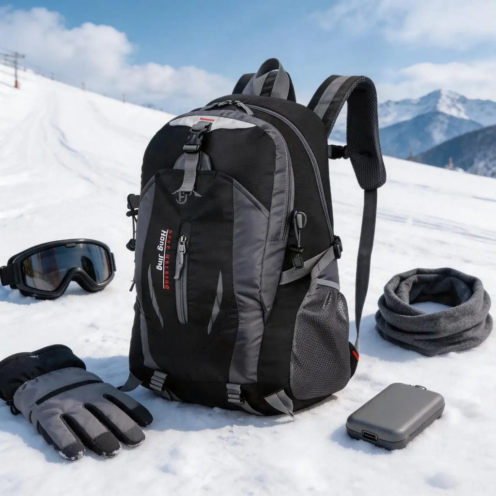 New Simple Backpack Daily Commute Outdoor Travel With Laptop Compartment Durable Stitching