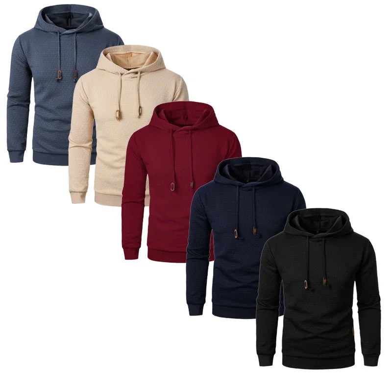 Spring Autumn Warm Sweatshirts Men Casual Hoodies Pullover Slim Fit Hooded Shirt Sweatshirt New Hoodie Streetwear Male Clothes
