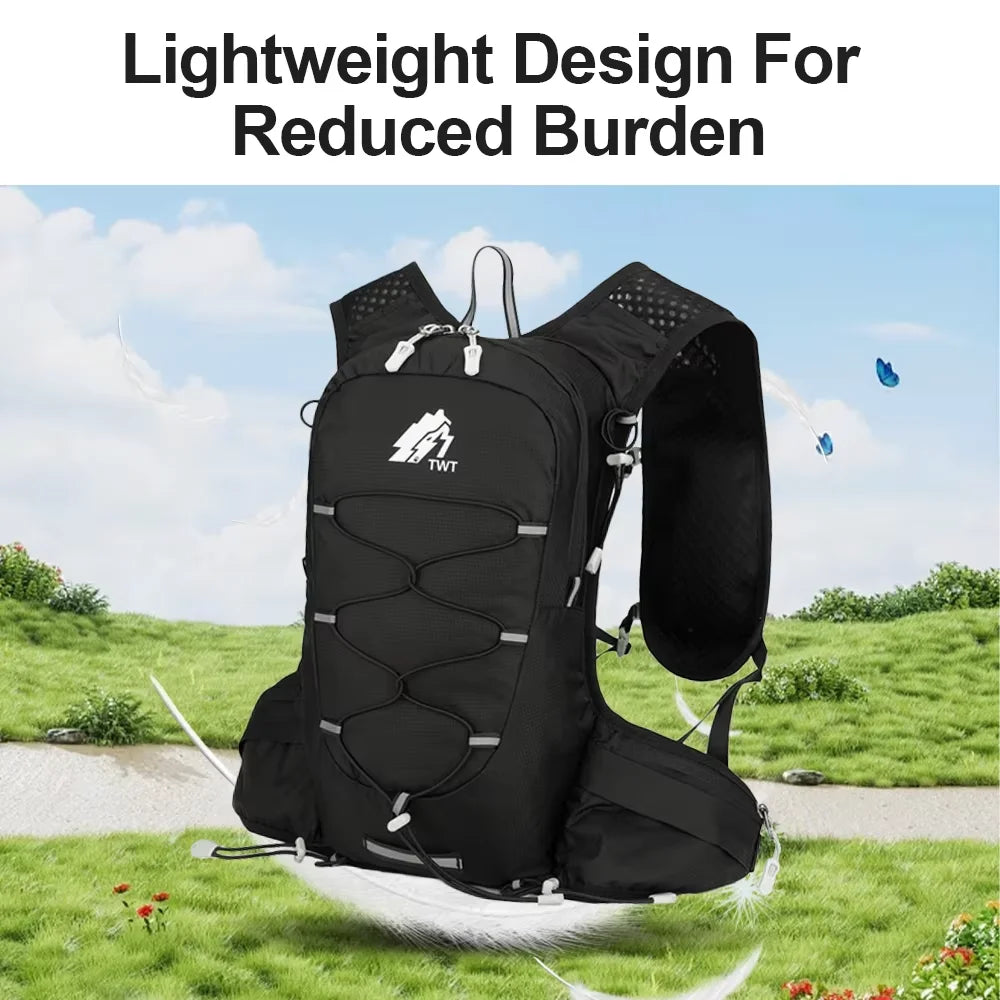 Outdoor Lightweight Backpack 20L Trail Running Backpack Cycling Bag Mountaineering Backpack Hiking Backpack Hydration Backpack