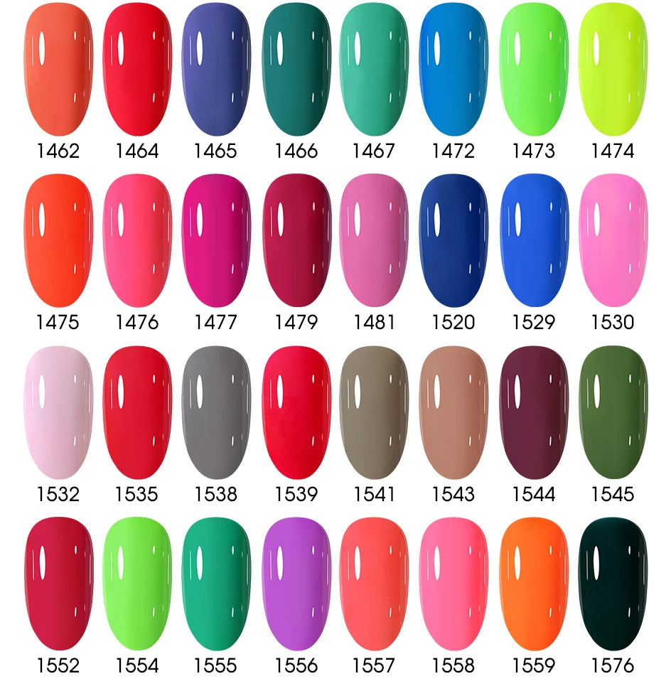Clou Beaute HEMA TPO FREE Caramel Brown Wine Red Coffee Gel Nail Polish High Pigment Autumn Nail Art Full Coverage UV Varnish