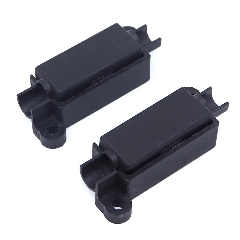 Universal Automotive Car Air Conditioning 1 Way Fuse Box Small Fork Bolt Fuse Holder 60V 36V 24V 12V Fuse Base 100A Black ANS-H2