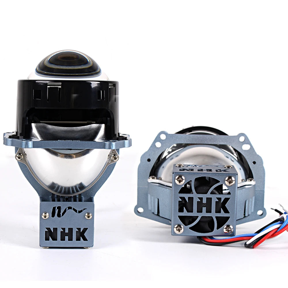 NEW For NHK IV Car Lights 3.0 Bi-led Lens 3R G5 6000K 55W LED Projector Lenses Dual Reflector Accessories Retrofit