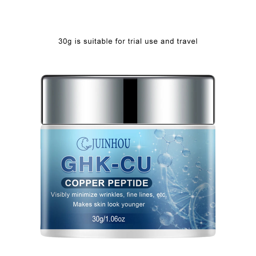 JUINHOU GHK‑CU Facial Cream Deeply Hydrates For All Skin Types Support Skin Elasticity Smooth Look Plump Skin Daily Face Skincar
