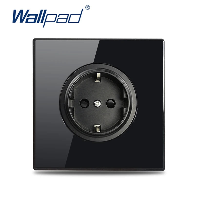 Wall Switch Light Switch 1 2 3 4 Gang Piano Button 1 Way 2 Way White Black Gray Gold Tempered Glass Panel L6