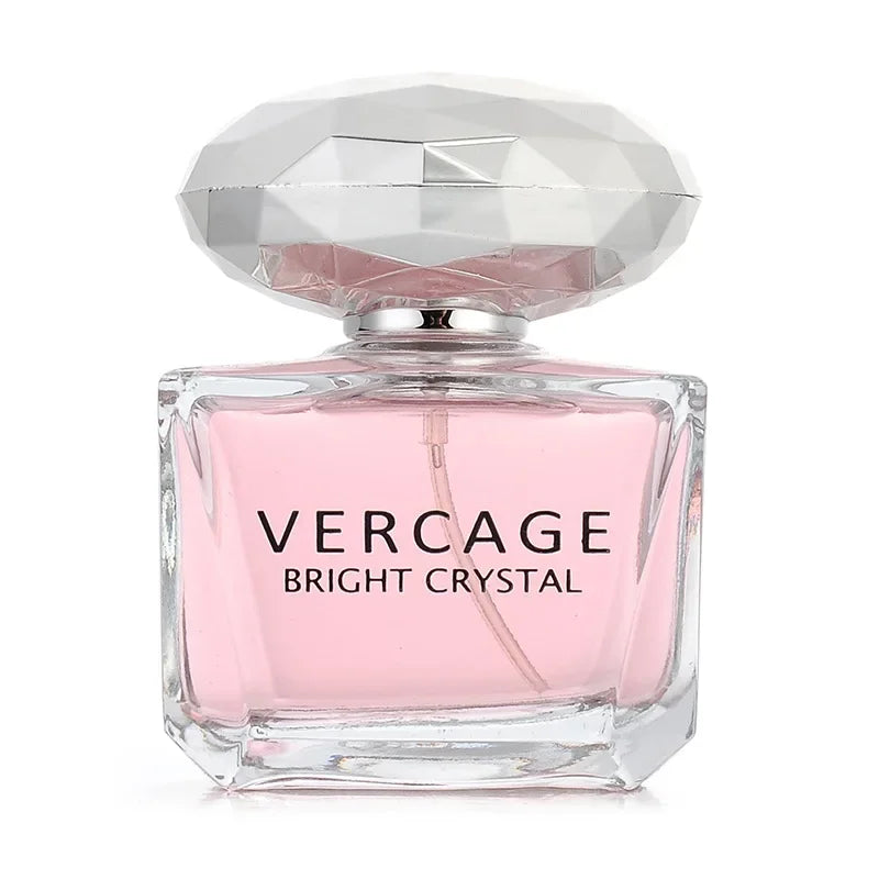Luxury JEAN MISS CRISTAL PARFUM, Elegant Crystal Diamond Cap Perfume, Premium Floral Eau de Toilette Spray for Women.