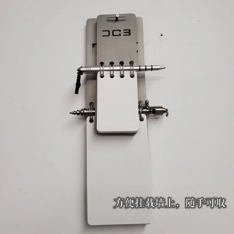 EDC Titanium Alloy Notepad Portable Recyclable Tools Outdoor DIY Survival Camping Gear EDC Multifunction Tools
