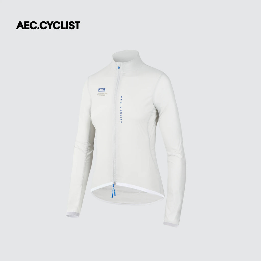 AEC.CYCLIST Windbreaker Cycling Jacket Men Women Ultra Light Quick Dry Cycling Jersey Breathable Bike Coats Zippered Side Pocket