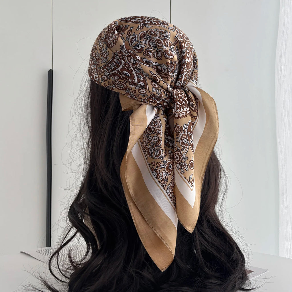 Satin-Like Head Scarf – Hair Wrap