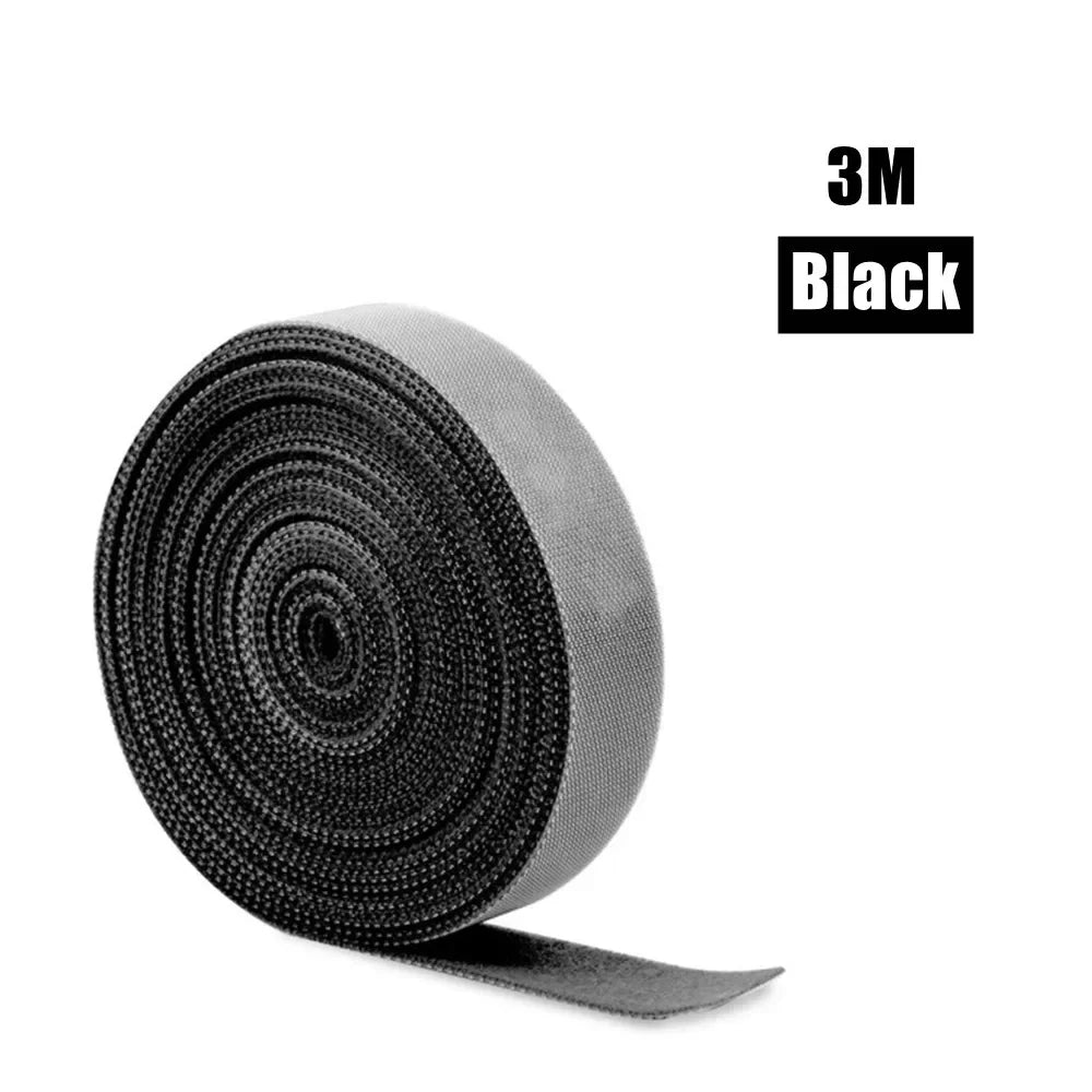 Nylon Magic Cable Organizer Winder Management Free Cut Ties Mouse earphone Cord Charge Cable Data Line Protector Tie Magic Tape