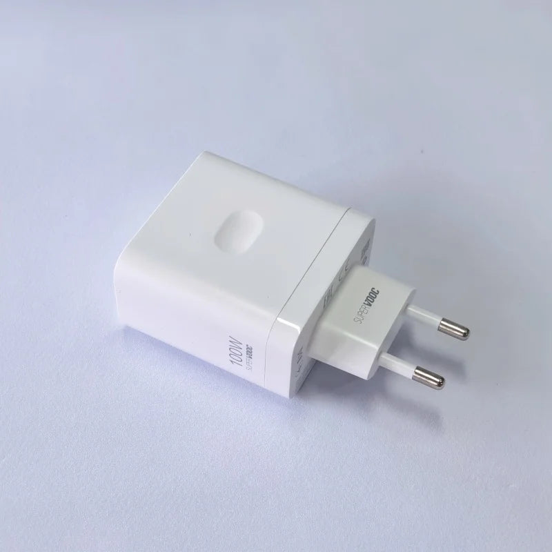 Oneplus Charger Original 100W 80W USB Adapter SUPERVOOC Type C 10A Cable For Oppo Realme Fast Chargers One Plus 15 13 12  11 Pro
