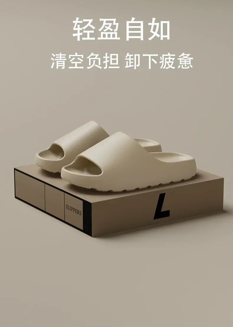 EVA Soft-soled Lightweight Home Casual Innovative Design Shoes Men Slippers High-quality Exclusive Slides House Slippers
