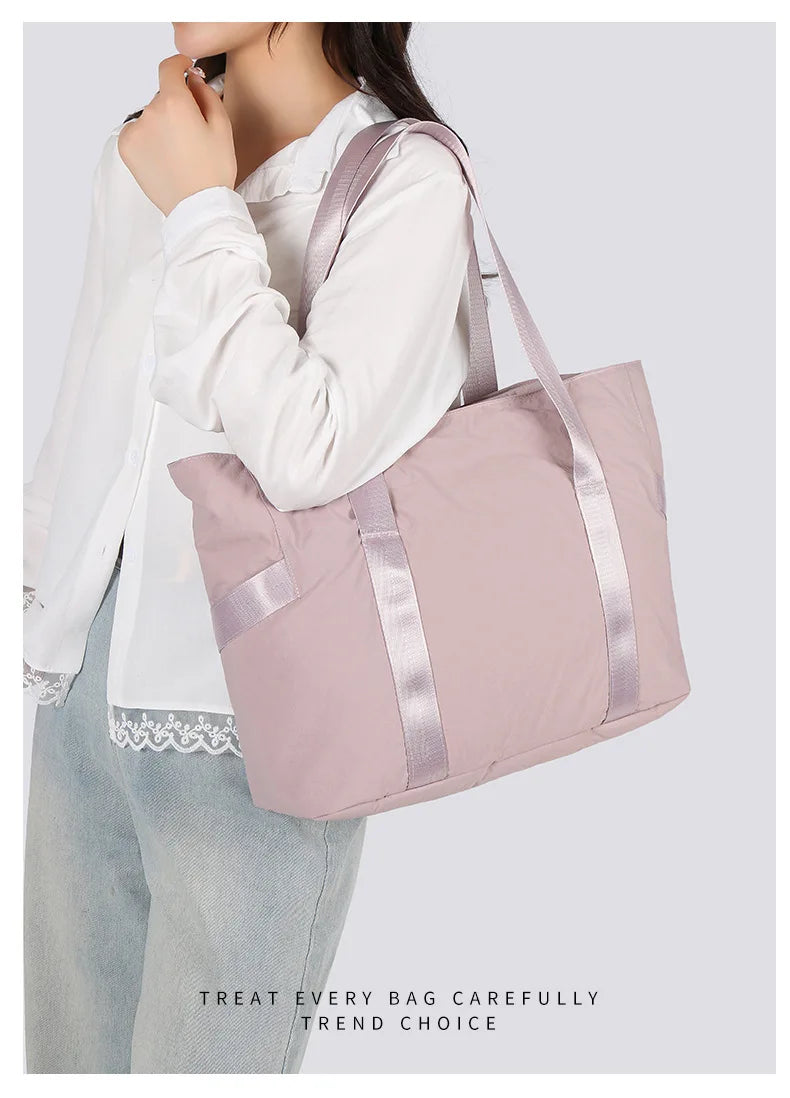 Women's Large Tote Bag with Padded Laptop Compartment, Yoga Mat Travel Work Daily Handbag Shoulder Bag