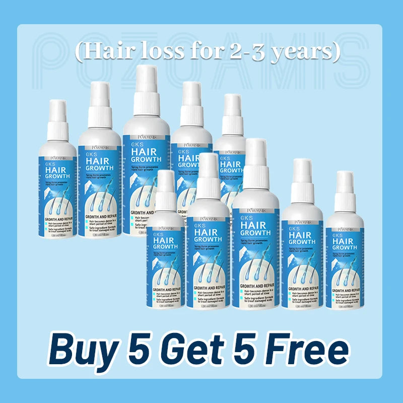 Mᴜʟᴛɪ-Eғғᴇᴄᴛ Hᴀɪʀ Follicle Activator - Upgraded formula, repairs and increases hair volume, suitable for everyone!
