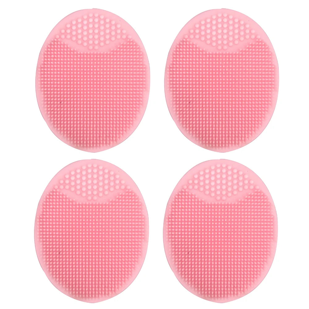 Silicone Face Scrubber Facial Cleansing Brush Face Exfoliator Blackhead Acne Face Wash Brush for Deep Cleaning Skin Care