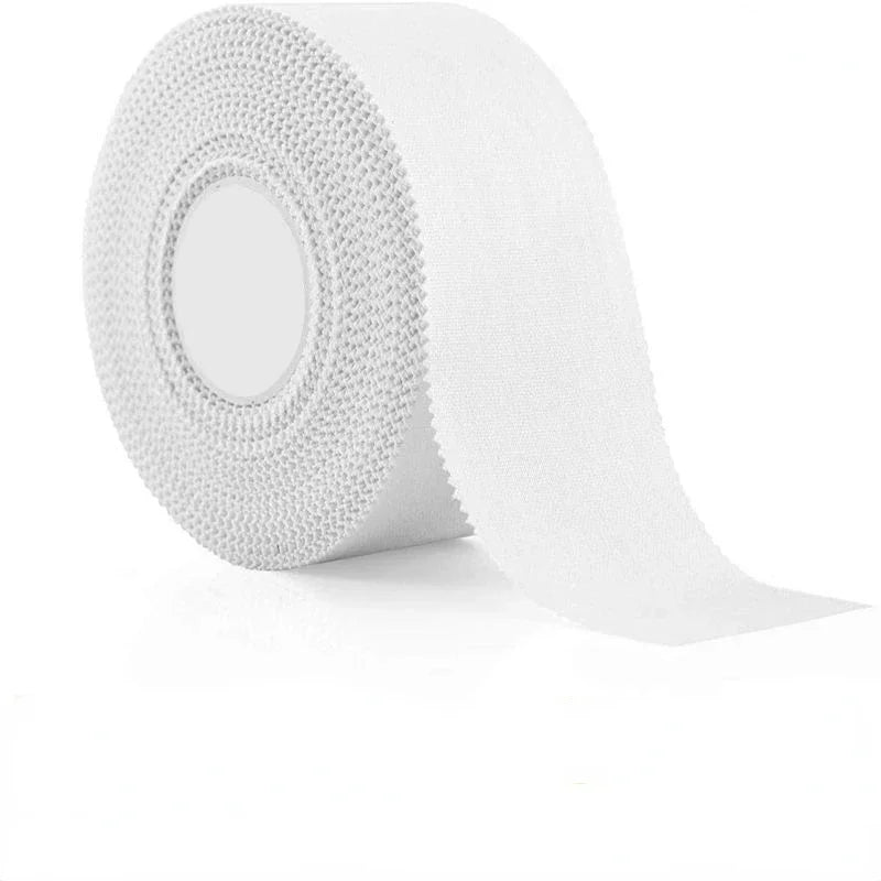 1PC Sports Tape White Tape Sensitive Skin Roll Band Aid Muscle Elastic Bandage Strain Injury Support Medical Accessories