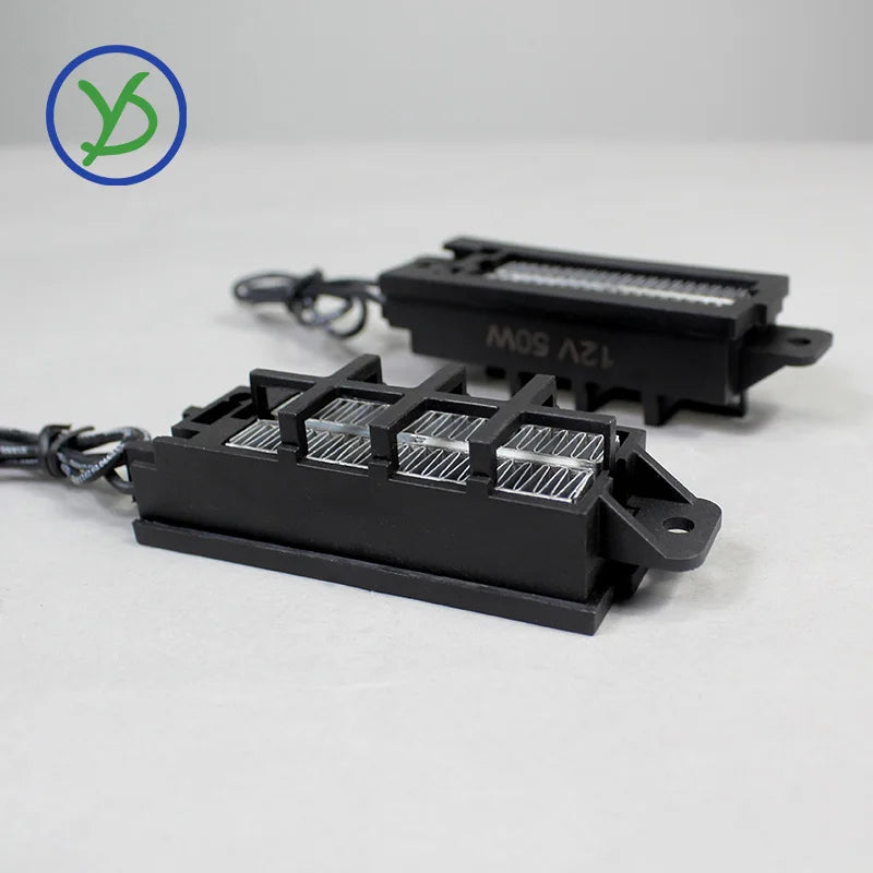 12V~220V 50W~200W Incubator Heater Thermostatic PTC Heater Ceramic Air Heater Conductive Type Heating Element 54B2-Z 92*31mm