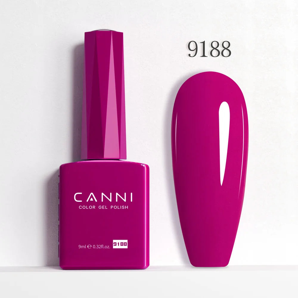 CC8 CANNI 9ml Nail Gel Polish HEMA FREE Summer Nails Color Soak Off UV LED Semi Permanent Smoothy Texture Nail Art Manicure
