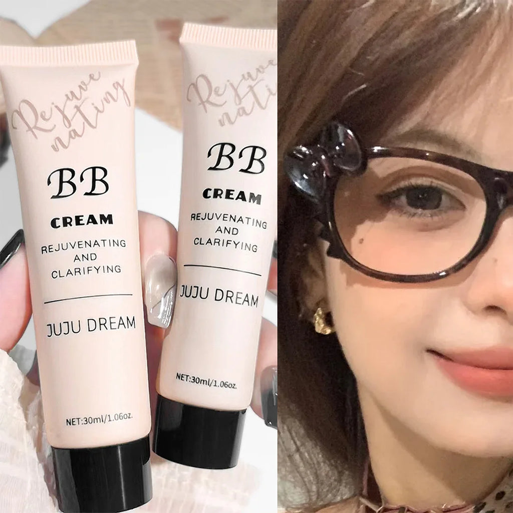 3-in-1 BB Cream -Full Coverage Concealer, Waterproof & Smooth Texture, Daily Makeup Base for Flawless Skin