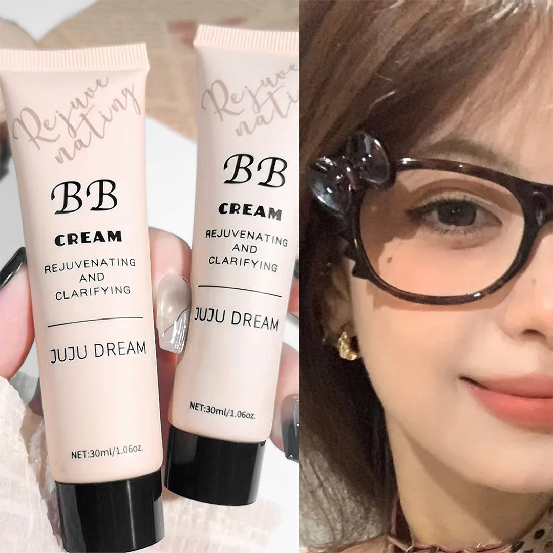 3-in-1 BB Cream -Full Coverage Concealer, Waterproof & Smooth Texture, Daily Makeup Base for Flawless Skin