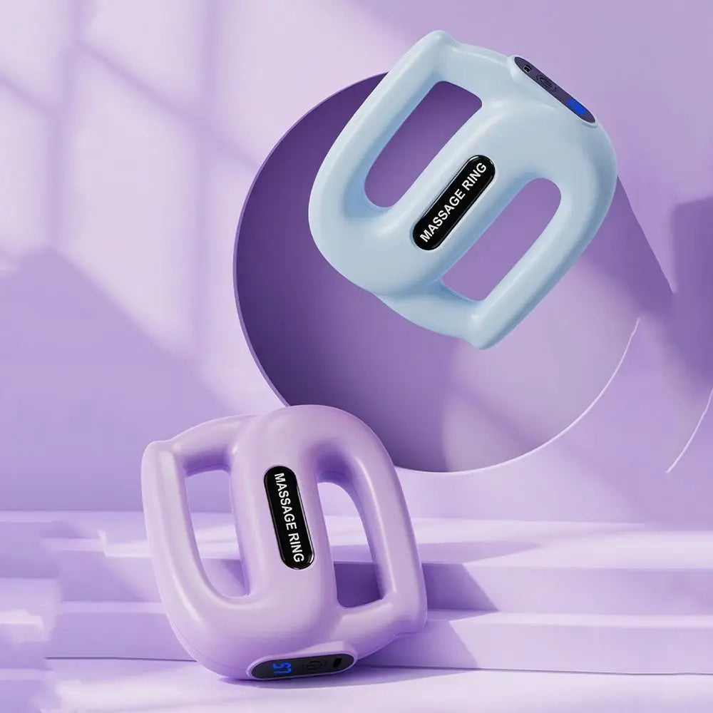 Multifunctional Fascia Massage Ring 5 Levels Vibration Electric Body Slimming Machine Fat Burning Low Noise