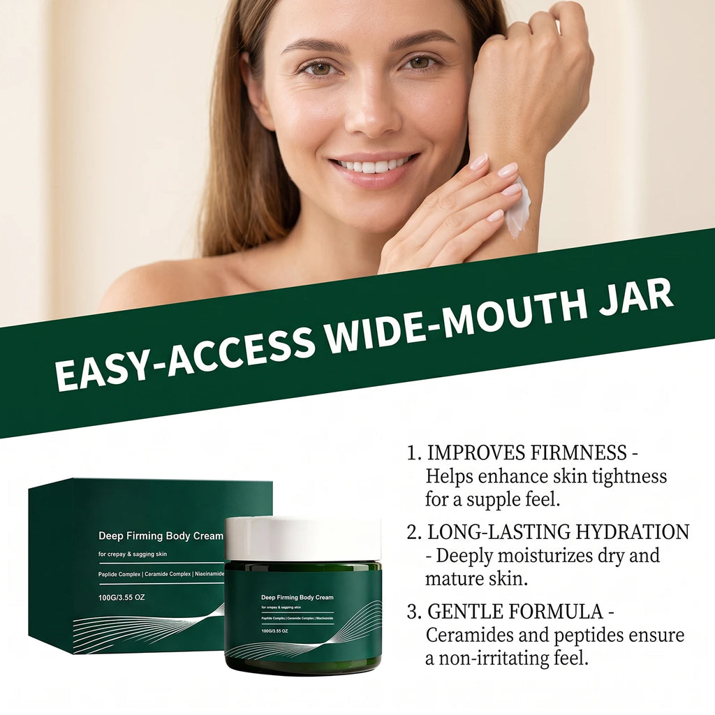 Firming Body Cream Reduce Skin Sagging Revitalize Skin Condition Improve Skin Elasticity Moisturizing Brightening Anti Wrinkle