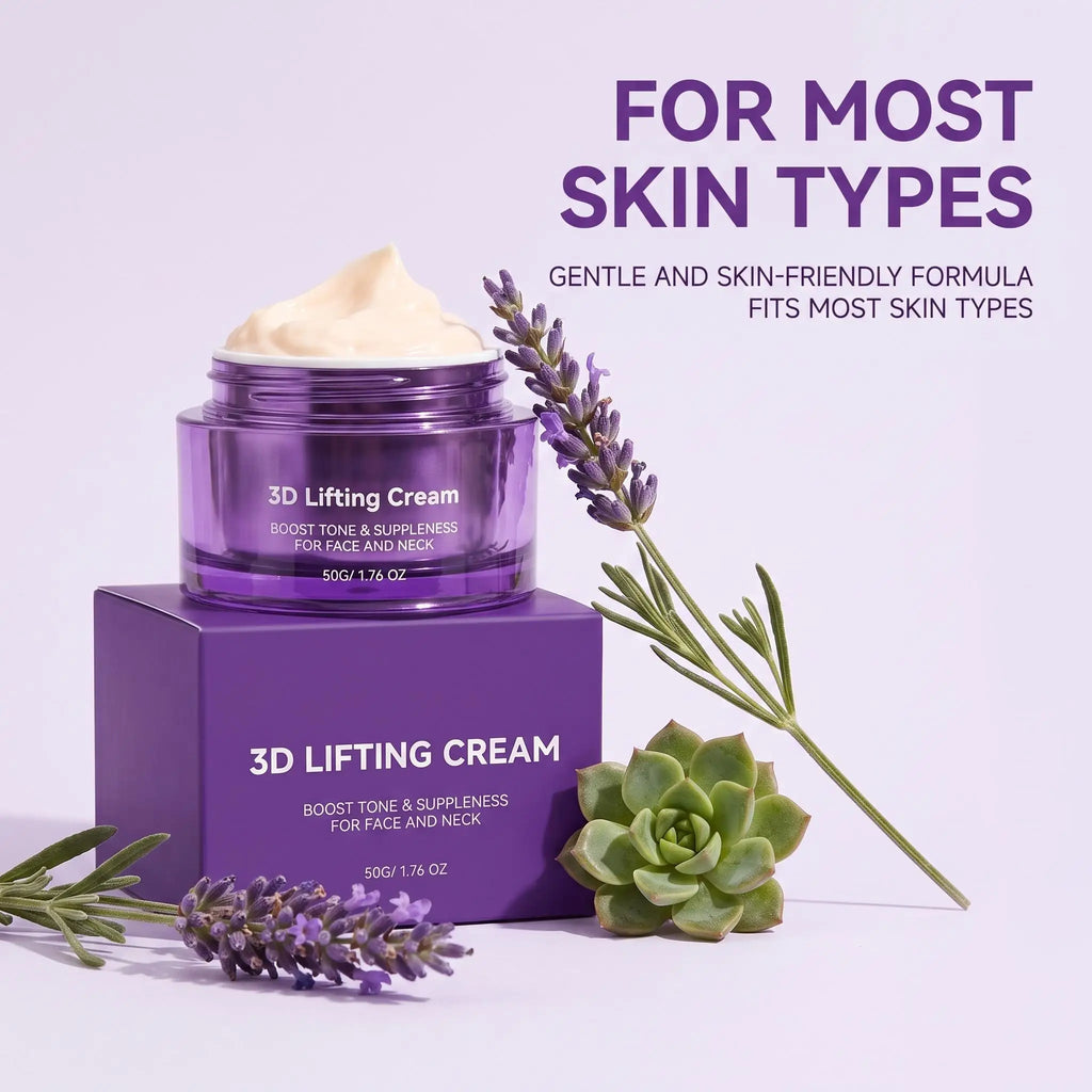 3D Lifting Night Cream Korean Probiotic Anti-Aging Moisturizer For Face Neck Reduce Wrinkles Hydrating Daily Facial Care Cream