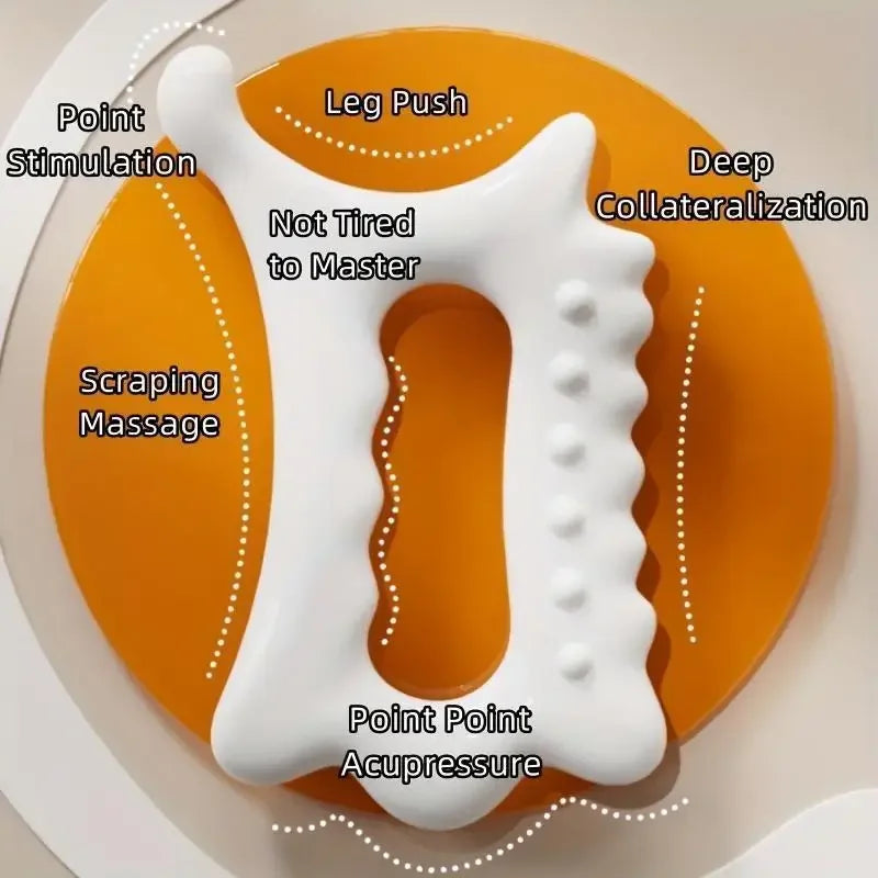 Resin Facial GuaSha Massage Board Face Maintenance Lift Muscle Relief Multifunctional Handheld Daily Care Beauty Tool