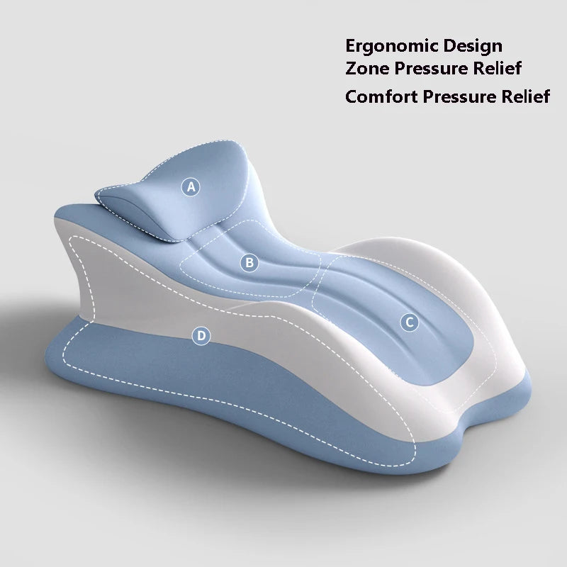 multi-functional Memory Foam Pillow Ergonomic Support Neck Leg Rest Reading Phone Use Bed Sofa Wedge Shape Pain Relief Comfort