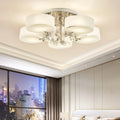 Voltsify LED Crystal Ceiling Light Chandelier Lamp, 5/7 Head