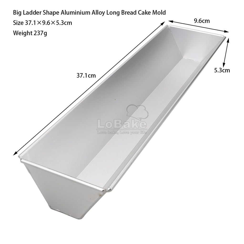 Long Style Bread Mousse Cake Mold Round Trigon Ladder Wavy Flower Shape Aluminium Dessert Steaming Moulding DIY Kitchen Gadgets