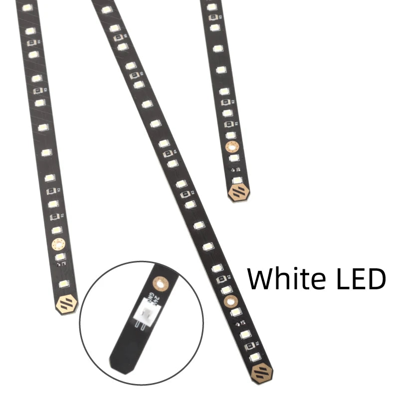 Mellow 2Pcs Daylight PCB Kit 5V RGB / White LED Bar For 3D Printer Voron 0.1/0.2 2.4 Trident 350/300/250 Micron+ Lamp Bar