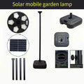 750 LED Solar Lamp Post Light， with 78" Tall Pole, Removable, Dusk to Dawn Motion Sensor 4000W Outdoor Solar Street Lights