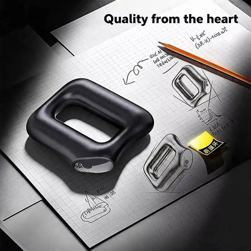 Electric rolling percussion massager Fascia Ring Belt Fat Burning BodyShaping HIGH FREQUENCY Kneading VIBRATION Fatigue relief