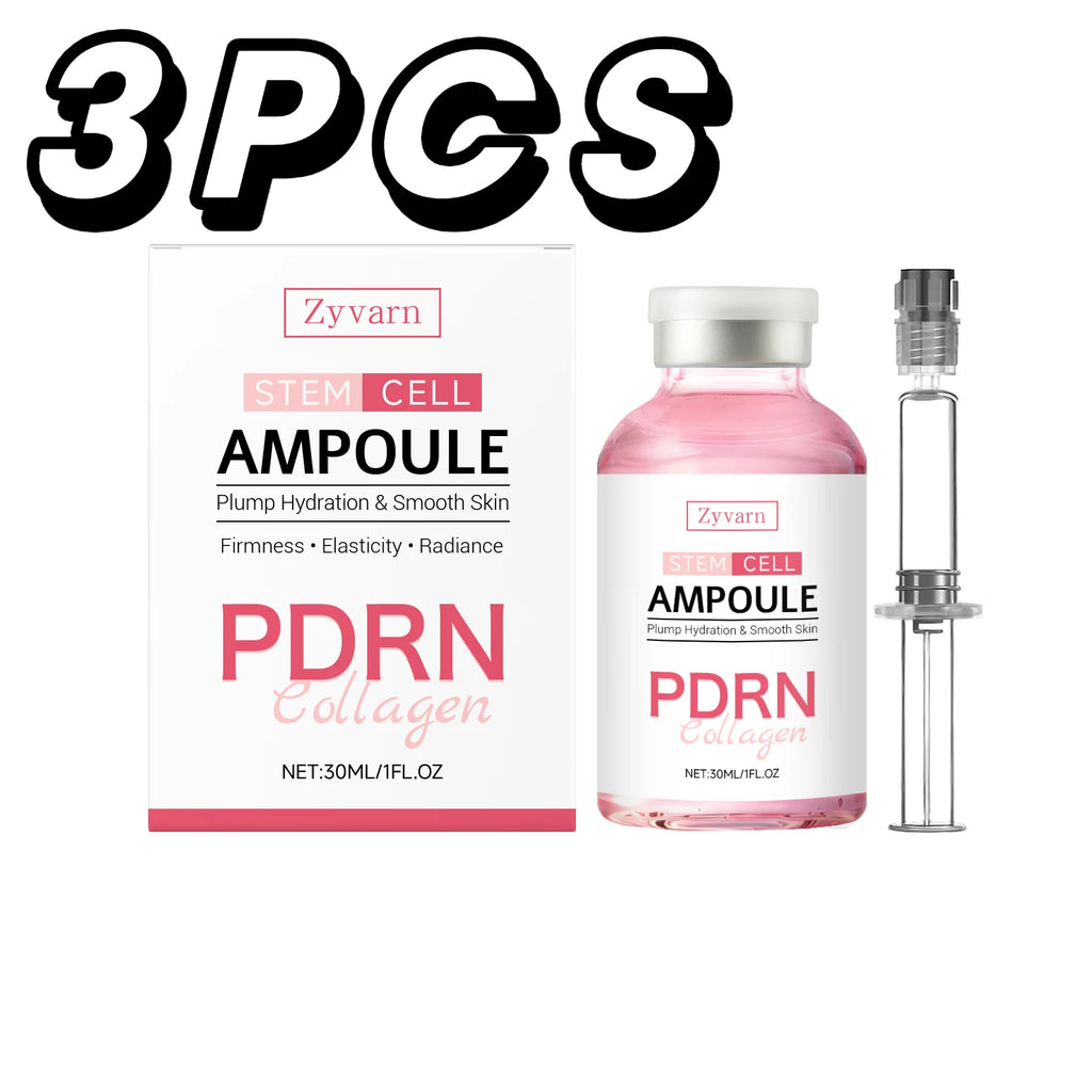 PDRN Salmon DNA Ampoule Serum Hydrolyzed Collagen Stem Cell Skin Booster Plumping Anti Wrinkle Glass Skin Repair Serum