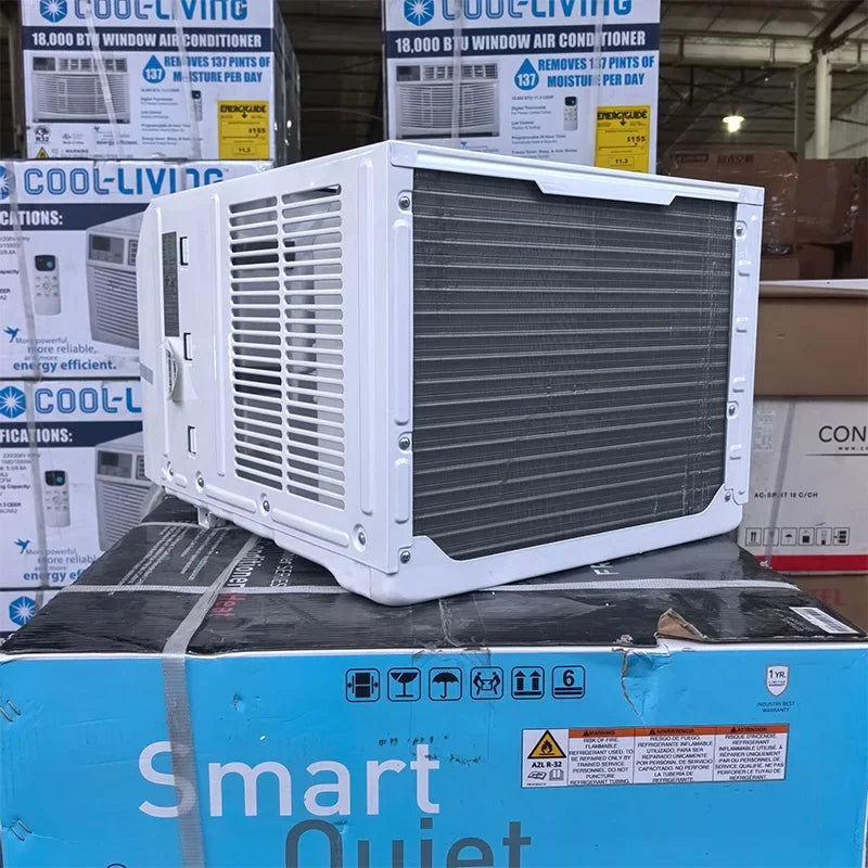 220V Window-Style Air Conditioner, 14,000 BTU, Cooling-Only, Home Use, Portable All-in-One Air Conditioner