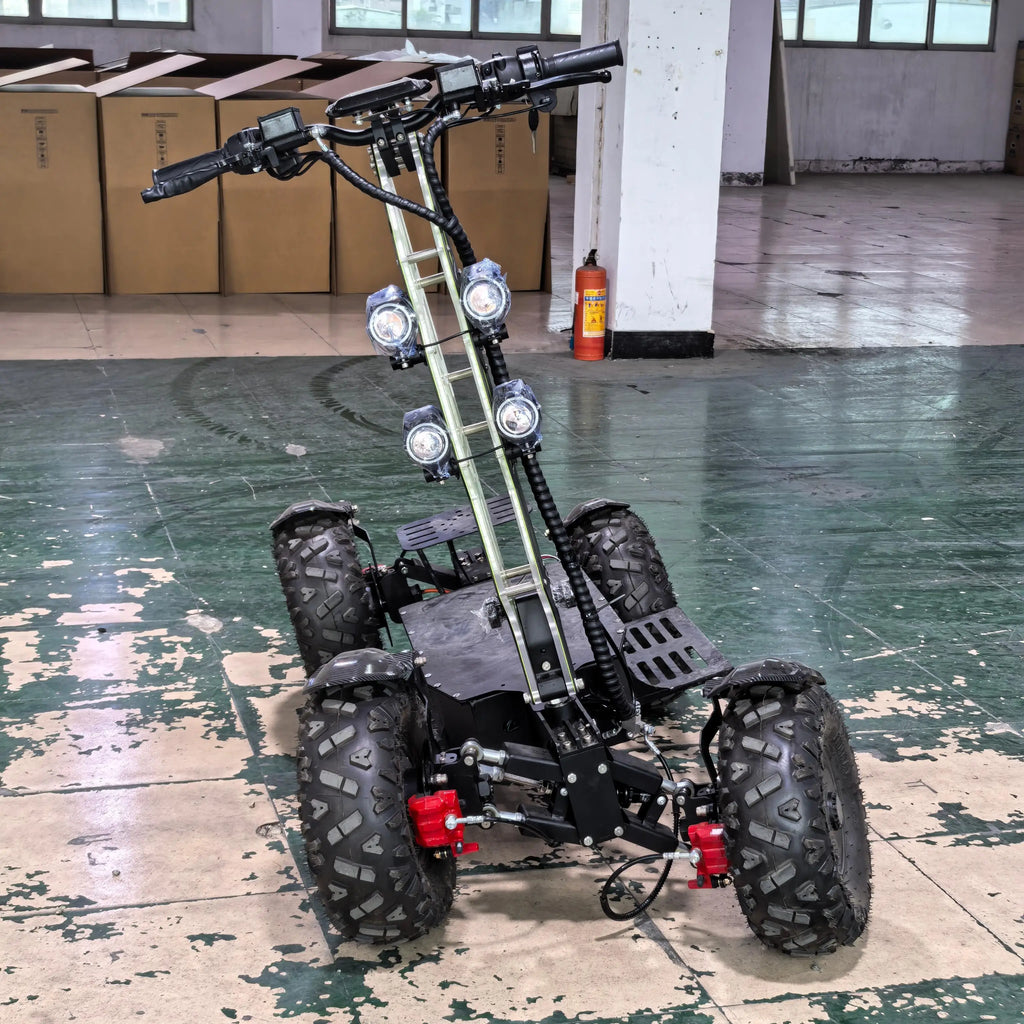 2025 NEW E Scooter 60V 52 Ah High Power Wattage Off-road Scooter 4WD Adults Toy Electric Quad Bike 4x4 Electric Quad Bike