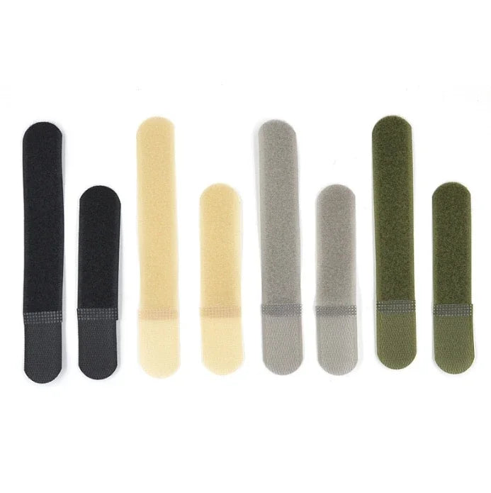 Reusable Nylon Cable Ties Straps With Hook Loop Fastener For Backpack Organizer Cord Grip Wrapping Buckle Webbing Fix