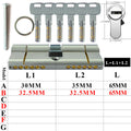 Customization: Open all household door locks with the same key. European standard high-quality 11 pin anti-theft lock cylinder