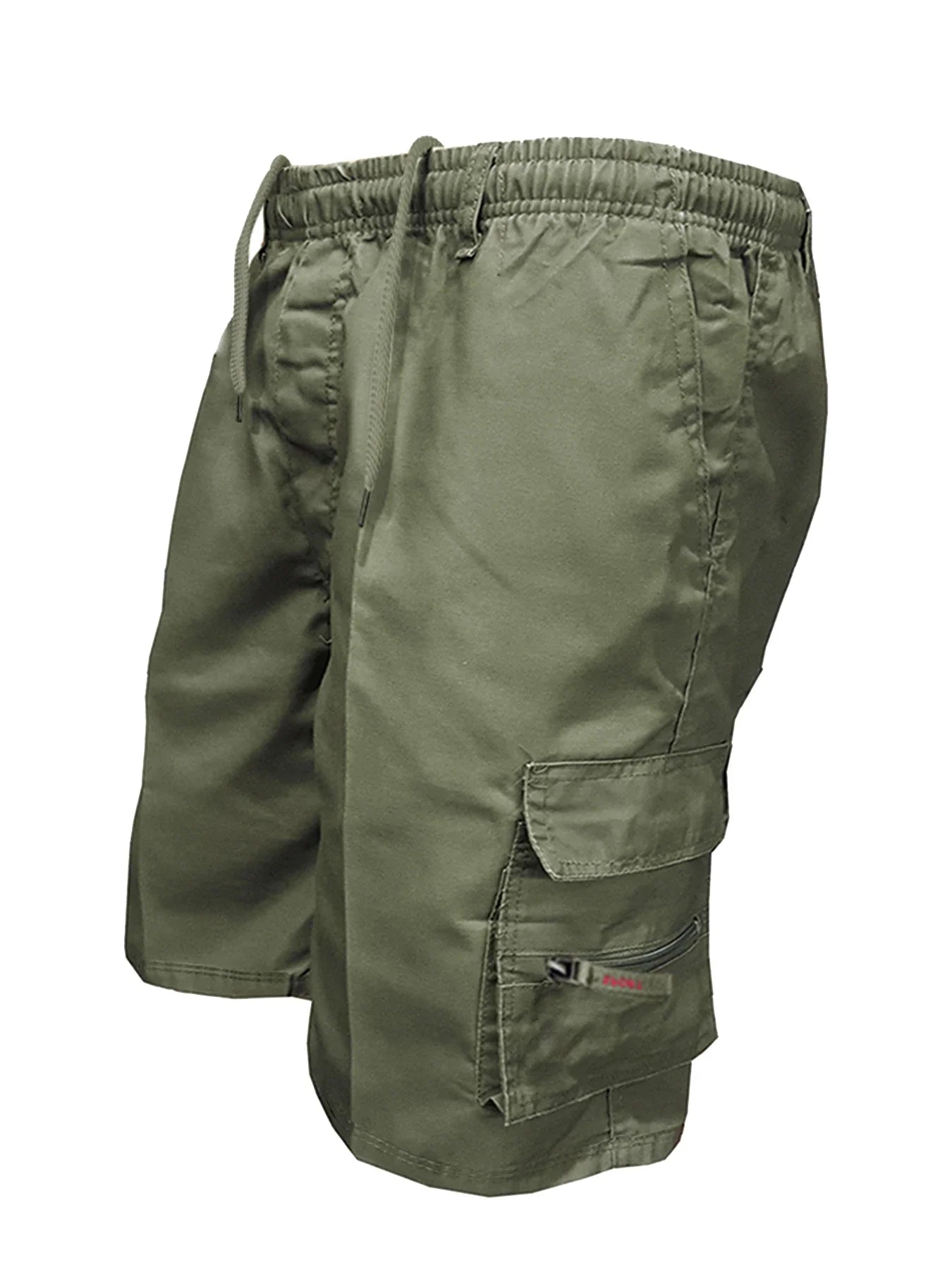 Men's Camouflage Cargo Shorts Casual Loose Work Tooling Shorts Summer Male's Outdoor Multi-pockets Knee Length Short Pants S-3XL