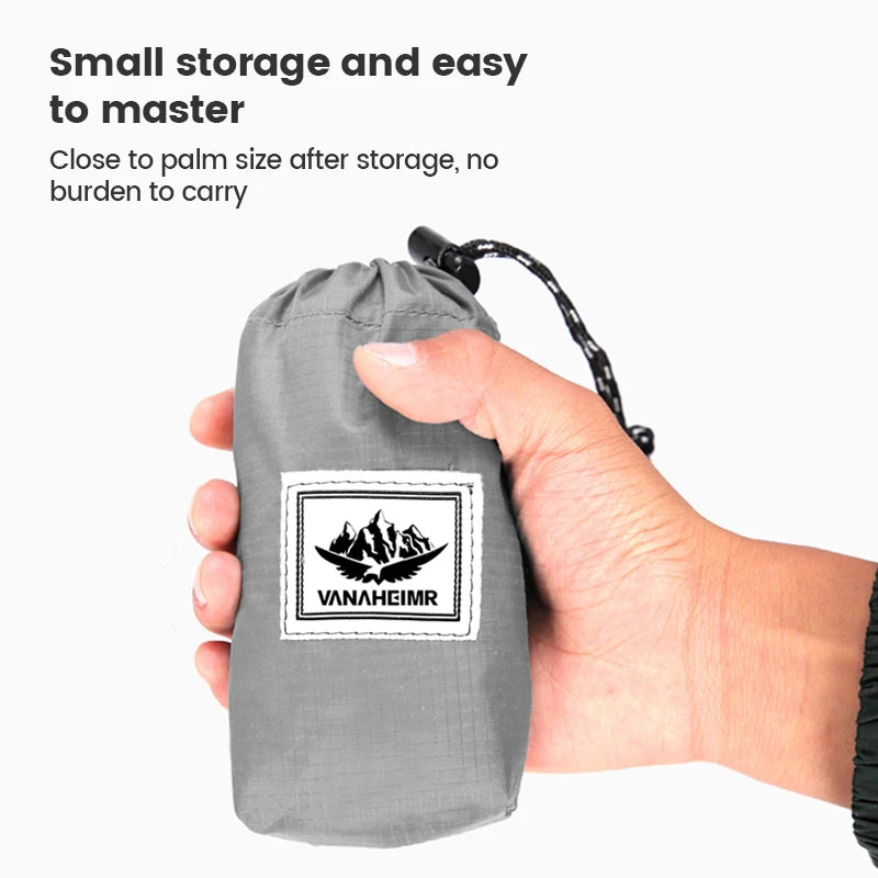 Outdoor Lightweight Travel Bag 20L Large Capacity Foldable Waterproof Backpack for Men and Women Hiking Daily Bag