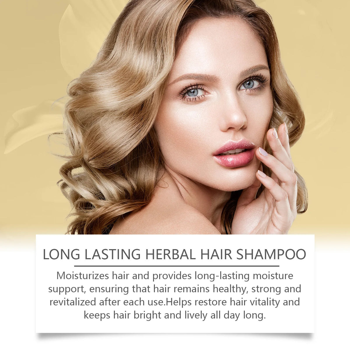 Jasmine Hair Nourishing Shampoo Repair Damaged Improve Thicken Scalp Irritating Treatment Control Dandruff Hair Growth Shampoo