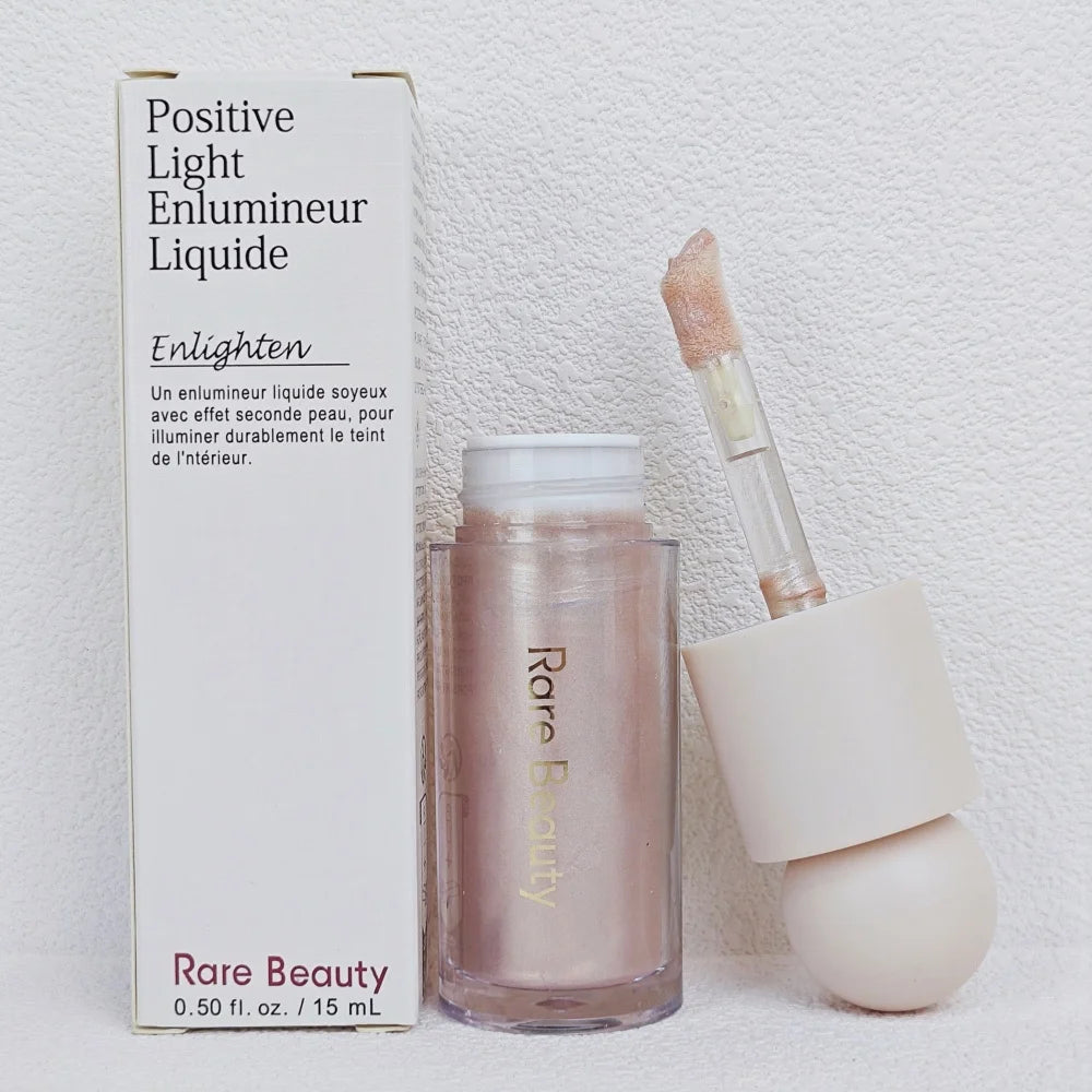 Rare Beauty Serene Gentle Mellow Solac Liquid Bronzer Shade Face Contour Smooth Highlight Mirror Lasting Natural Shadow Makeup