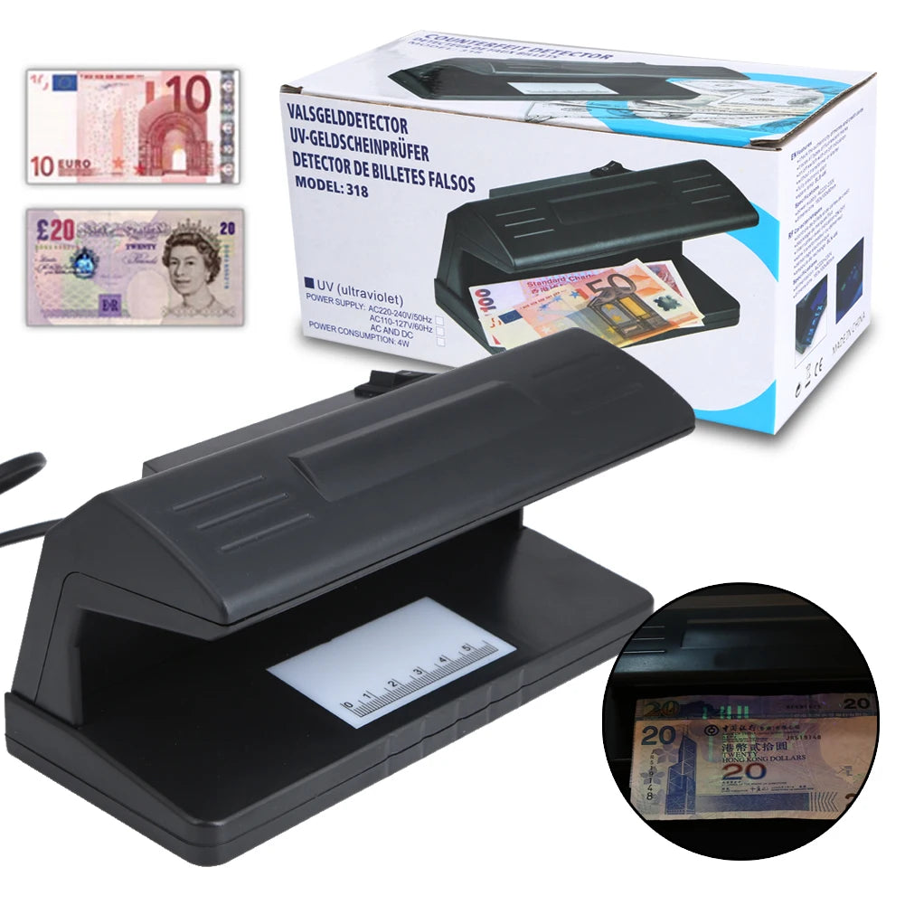 Light Practical Bill  Fake Money Detector Checker EU