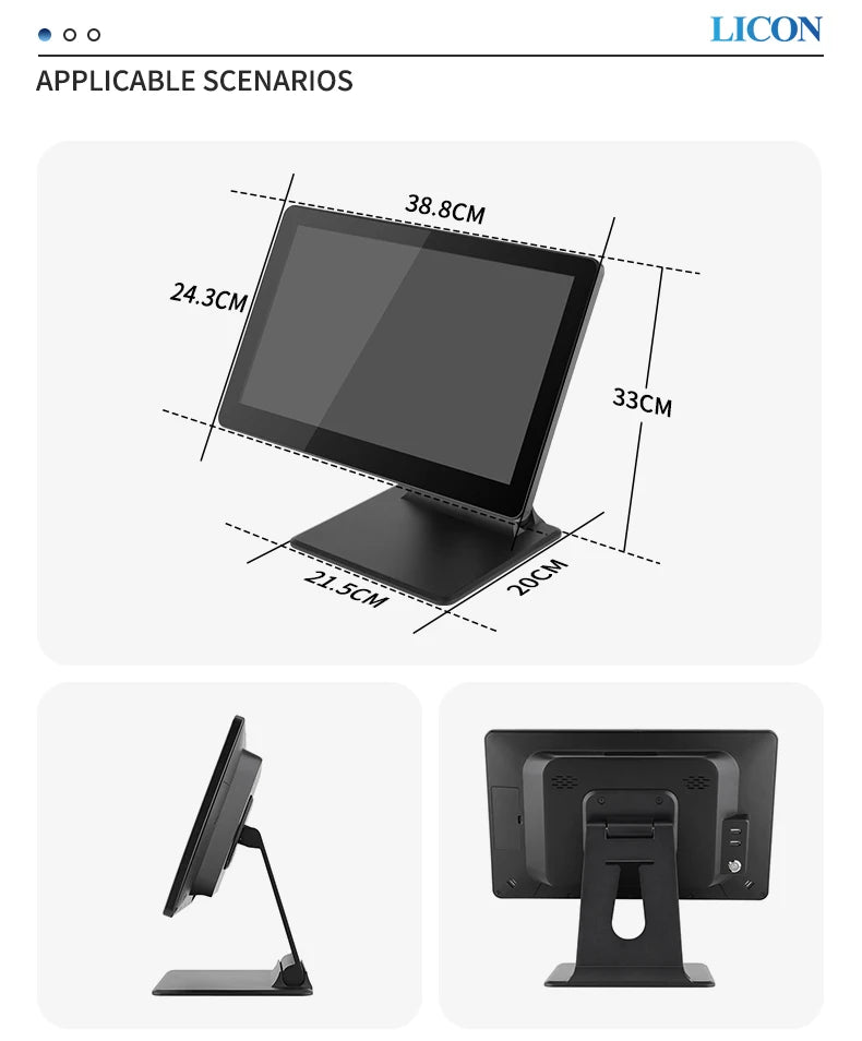 Windows 10 Capacitive Touch Screen Systems Cash Register Systems  Machine Terminal All-in-One Computer