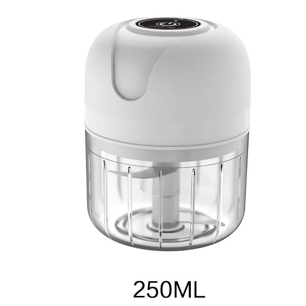 JJYY Electric Kitchen Food Chopper Mini Garlic Masher Crusher USB Portable Meat Grinder Vegetable Chopper for Kitchen Gadgets