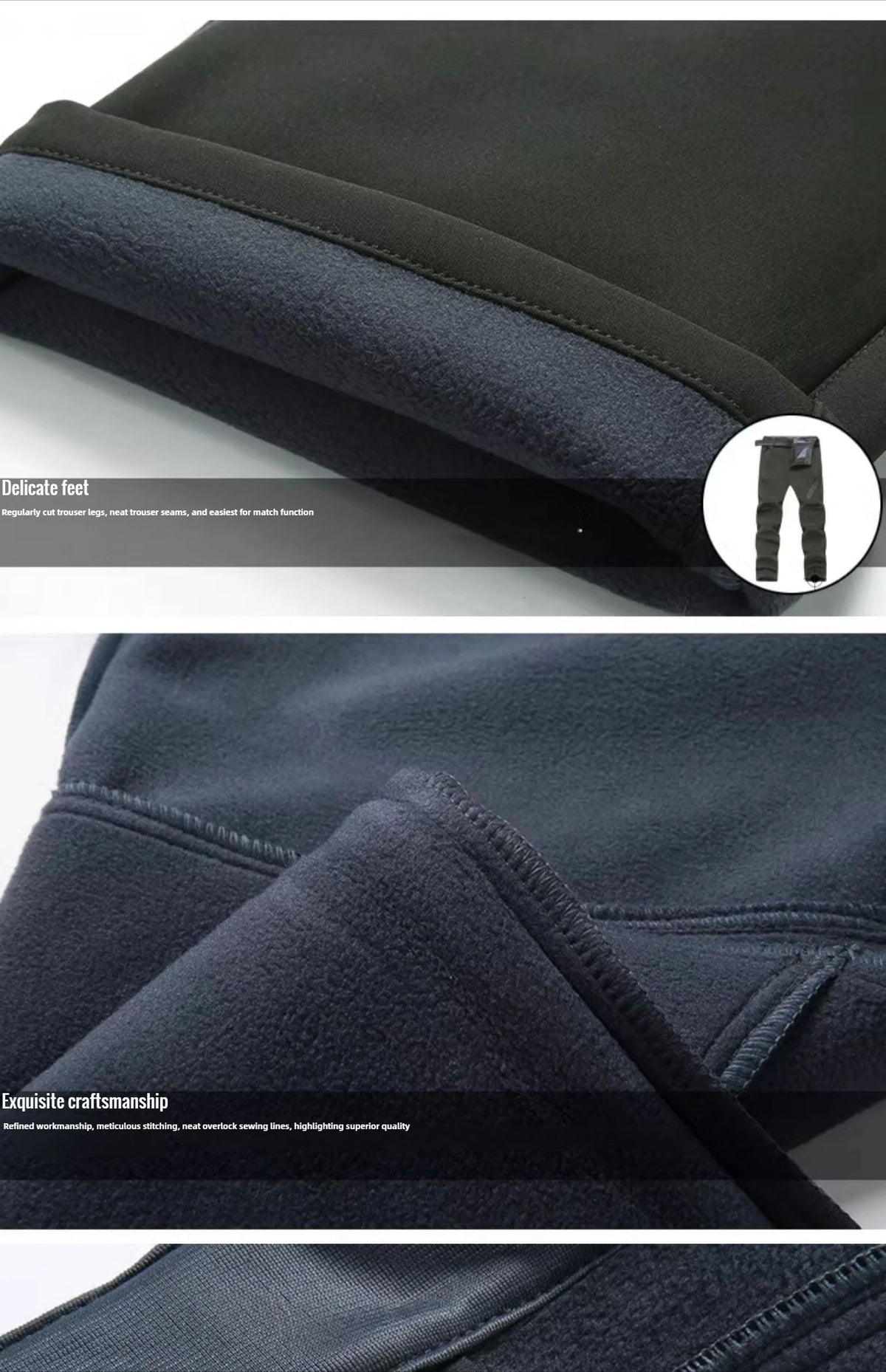 2026 Big Size Waterproof Pants Men Soft Shell Fleece Warm Trousers Male Outdoor Plus Large 9XL 4XL 8XL Work Winter Autumn Black
