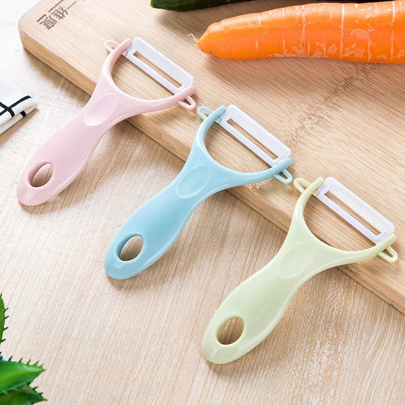 Kitchen Home Ceramic Peeler 4 Color Vegetable Fruit Peeler Kitchen Potato Carrot Cucumber Peeler Peeling Kitchen Gadgets